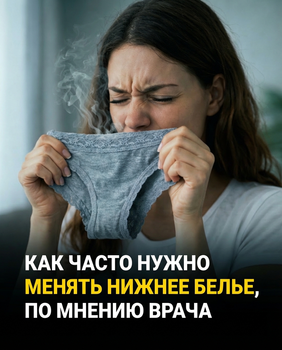 Как часто менять нижнее белье: мнение дерматологов и неочевидные нюансы.